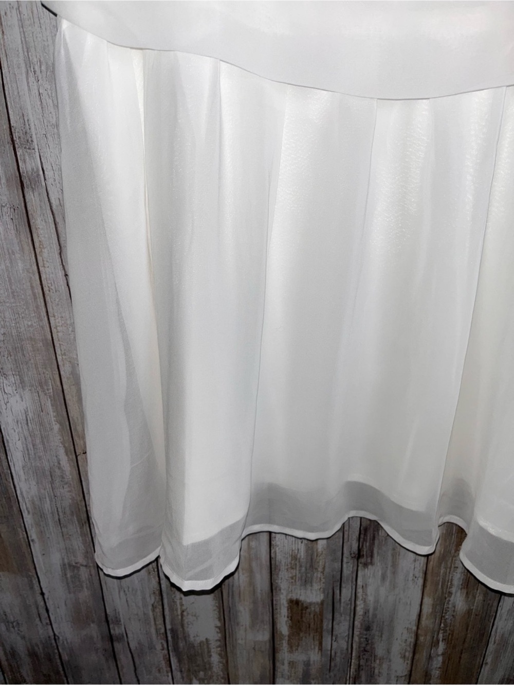 Princess Polly So Sweet White Babydoll Mini Dress Ruffle Straps Size 8 NWT - Picture 4 of 5